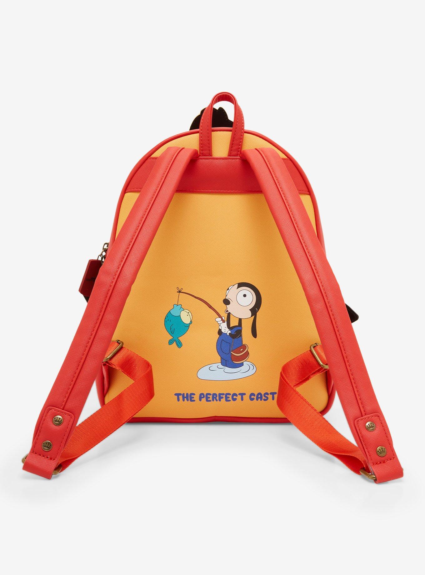 Loungefly Disney A Goofy Movie Portraits Map Mini Backpack, , alternate