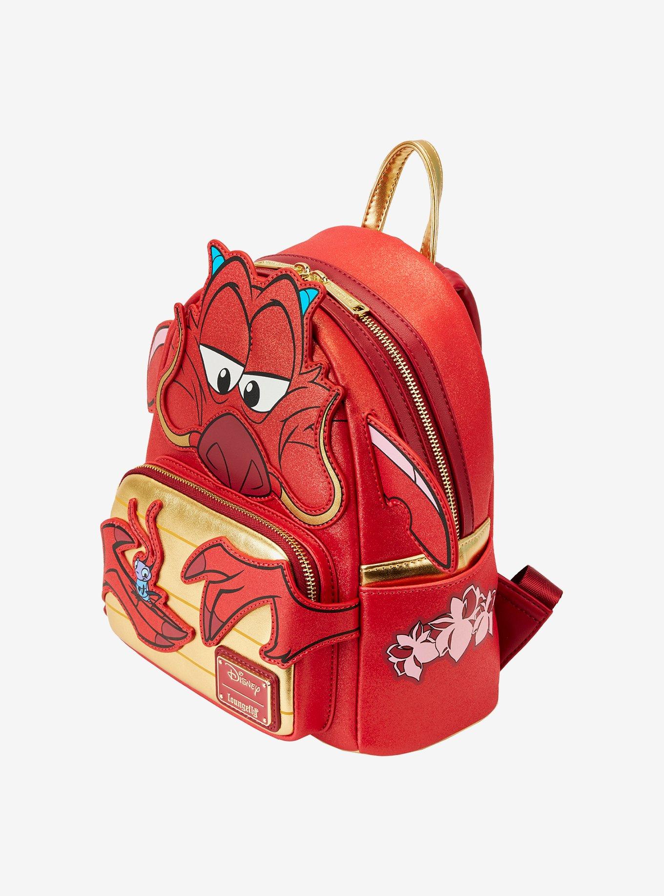 Loungefly Disney Mulan Mushu Figural Mini Backpack, , alternate