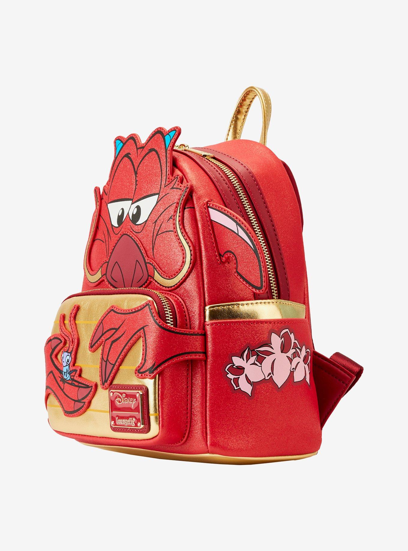 Loungefly Disney Mulan Mushu Figural Mini Backpack, , alternate