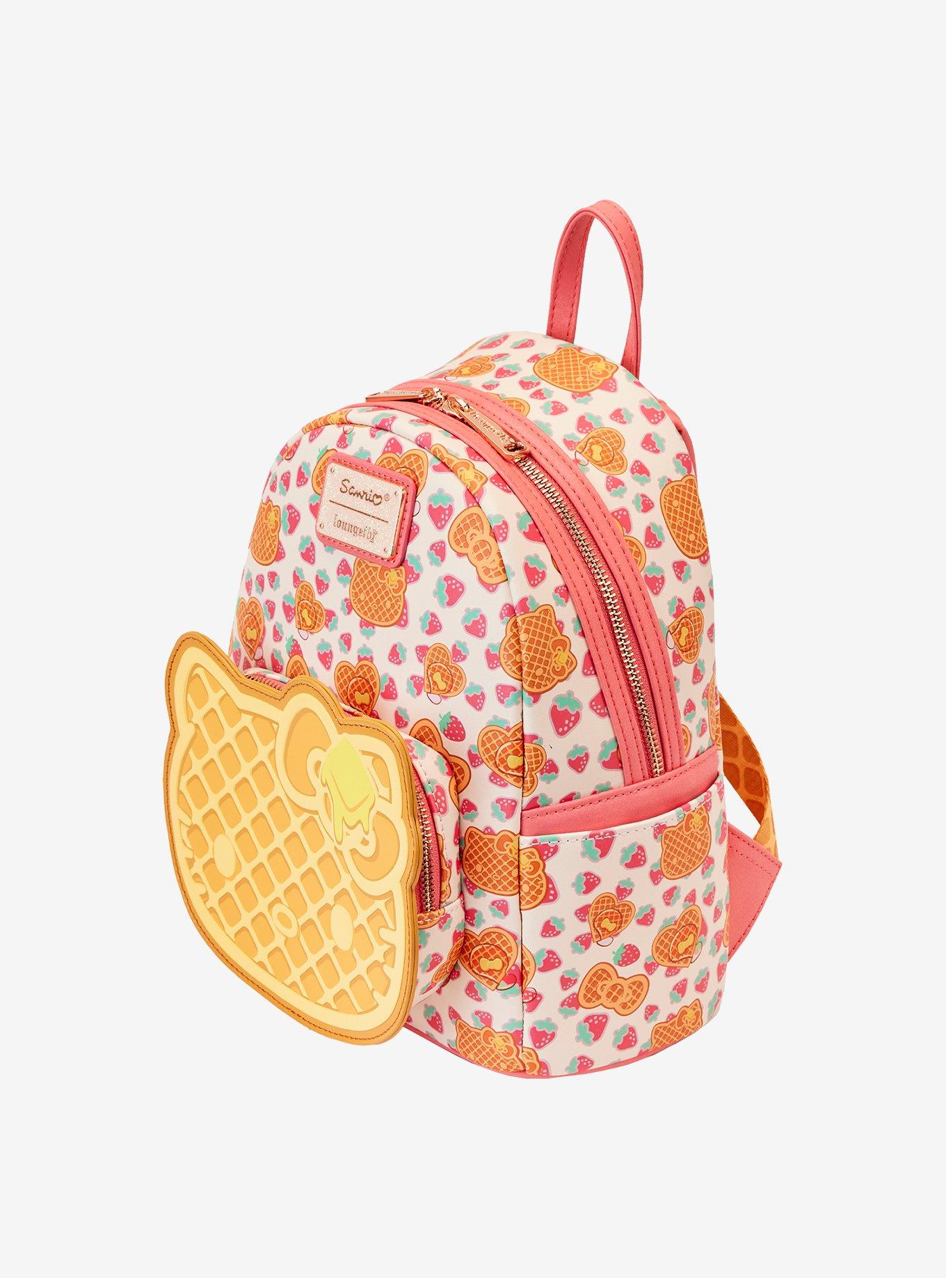 Loungefly Hello Kitty Waffle Mini Backpack, , alternate