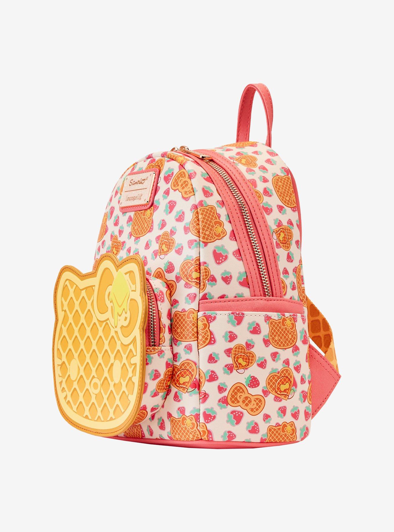 Loungefly Hello Kitty Waffle Mini Backpack, , alternate