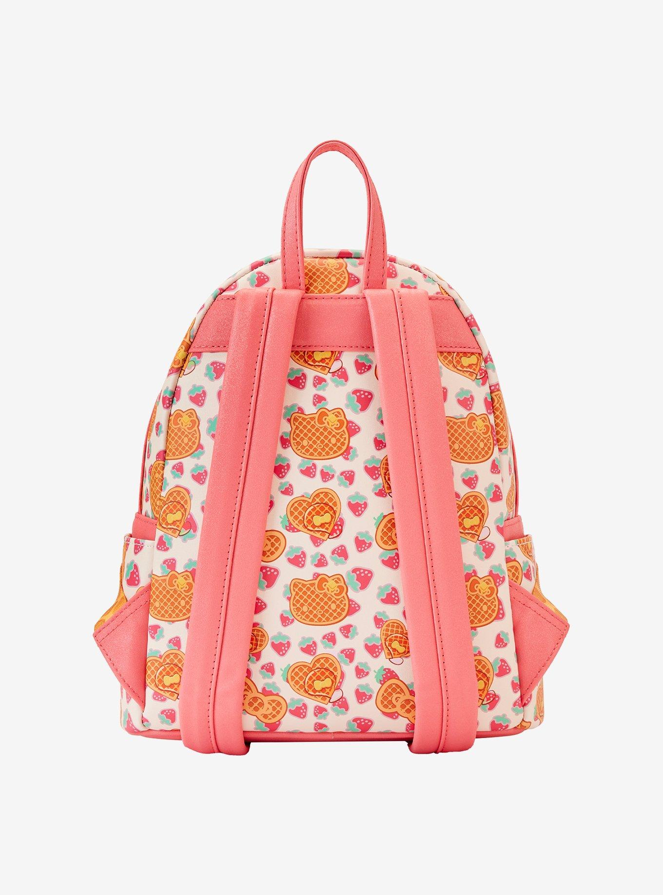Loungefly Hello Kitty Waffle Mini Backpack, , alternate