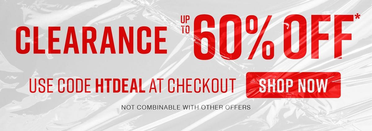 Shop Up To 60% Off Clearance