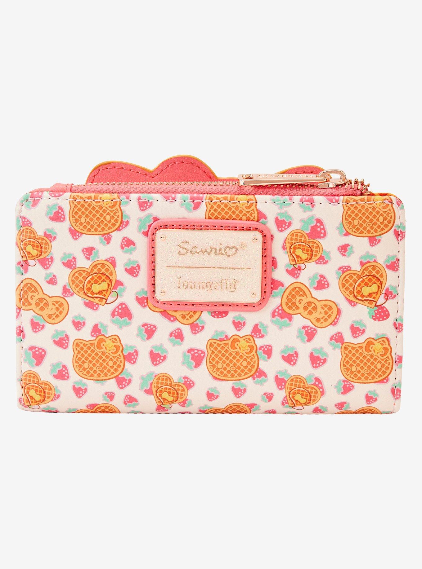 Loungefly Hello Kitty Waffle Wallet, , alternate