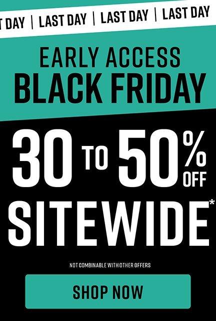 Shop 30% - 50% Off Sitewide