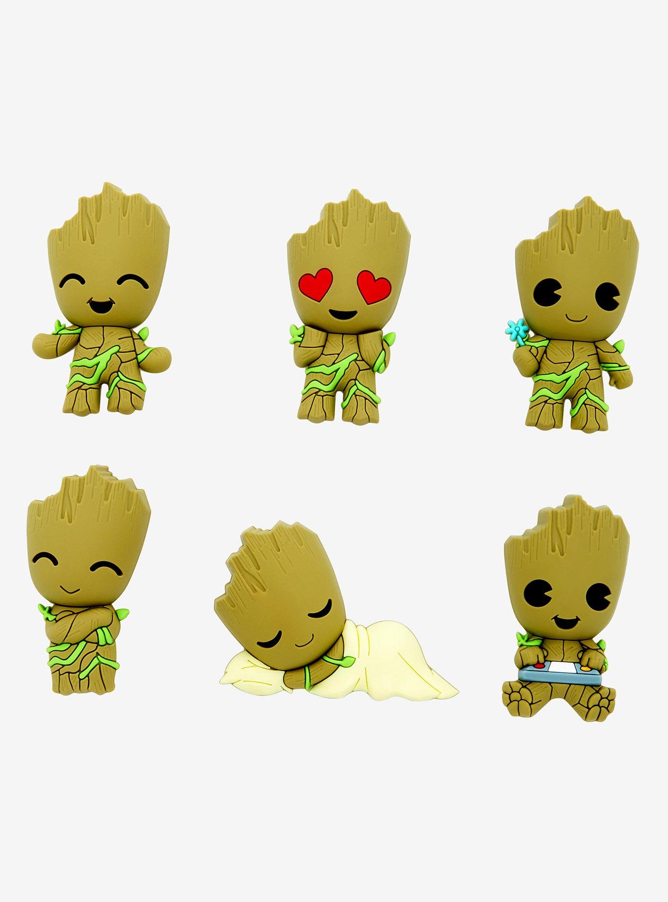 Marvel Guardians of the Galaxy Groot Series 2 Blind Bag Figural Magnet - BoxLunch Exclusive, , hi-res