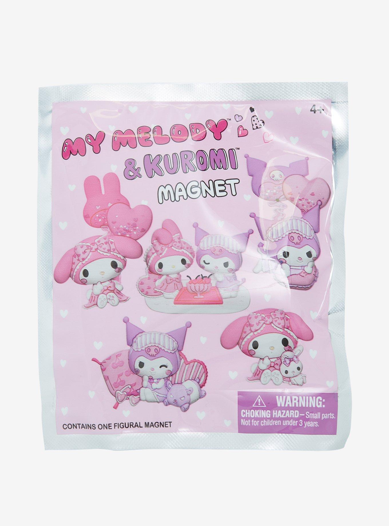 Sanrio My Melody & Kuromi Sleepover Blind Bag Figural Magnet - BoxLunch Exclusive, , alternate
