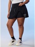 Her Universe Disney Mickey Mouse Athletic Skort Plus Size Her Universe Exclusive, BLACK, alternate
