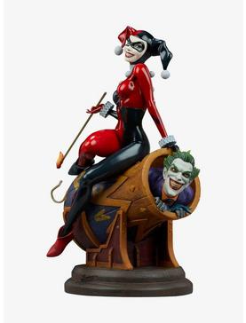 Plus Size Harley Quinn and The Joker Diorama by Sideshow Collectibles, , hi-res
