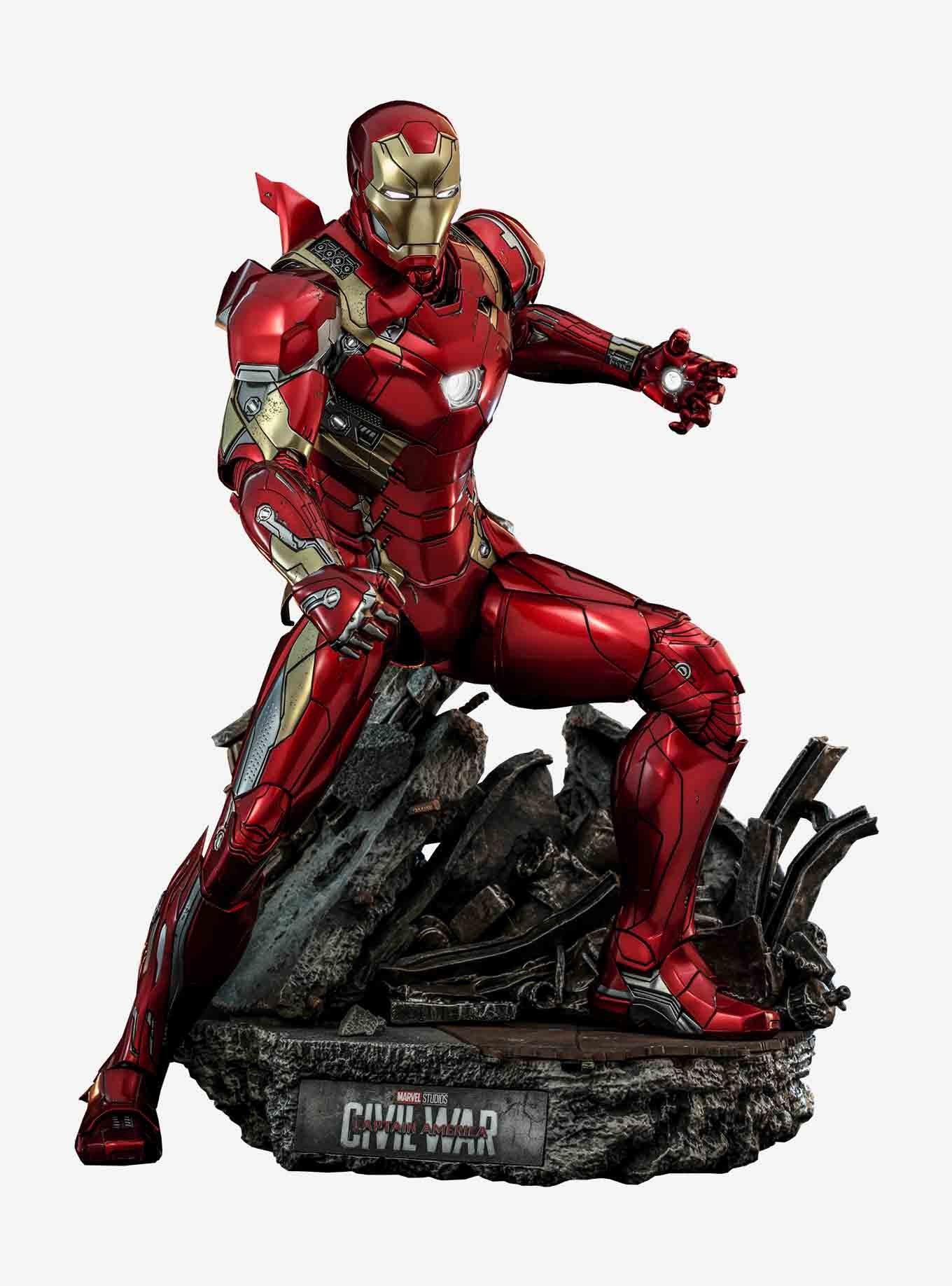 Plus Size Marvel Iron Man Mark XLVI Sixth Scale Figure by Hot Toys, , hi-res