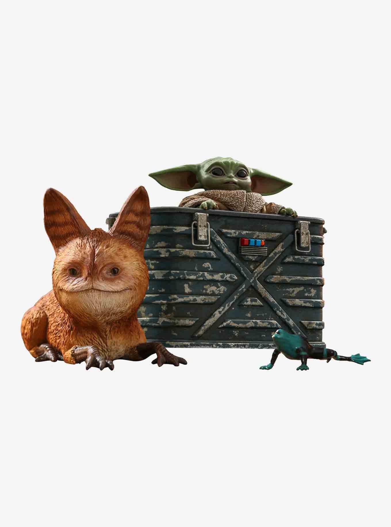 Star Wars The Mandalorian Grogu Sixth Scale Figure Set by Hot Toys, , hi-res