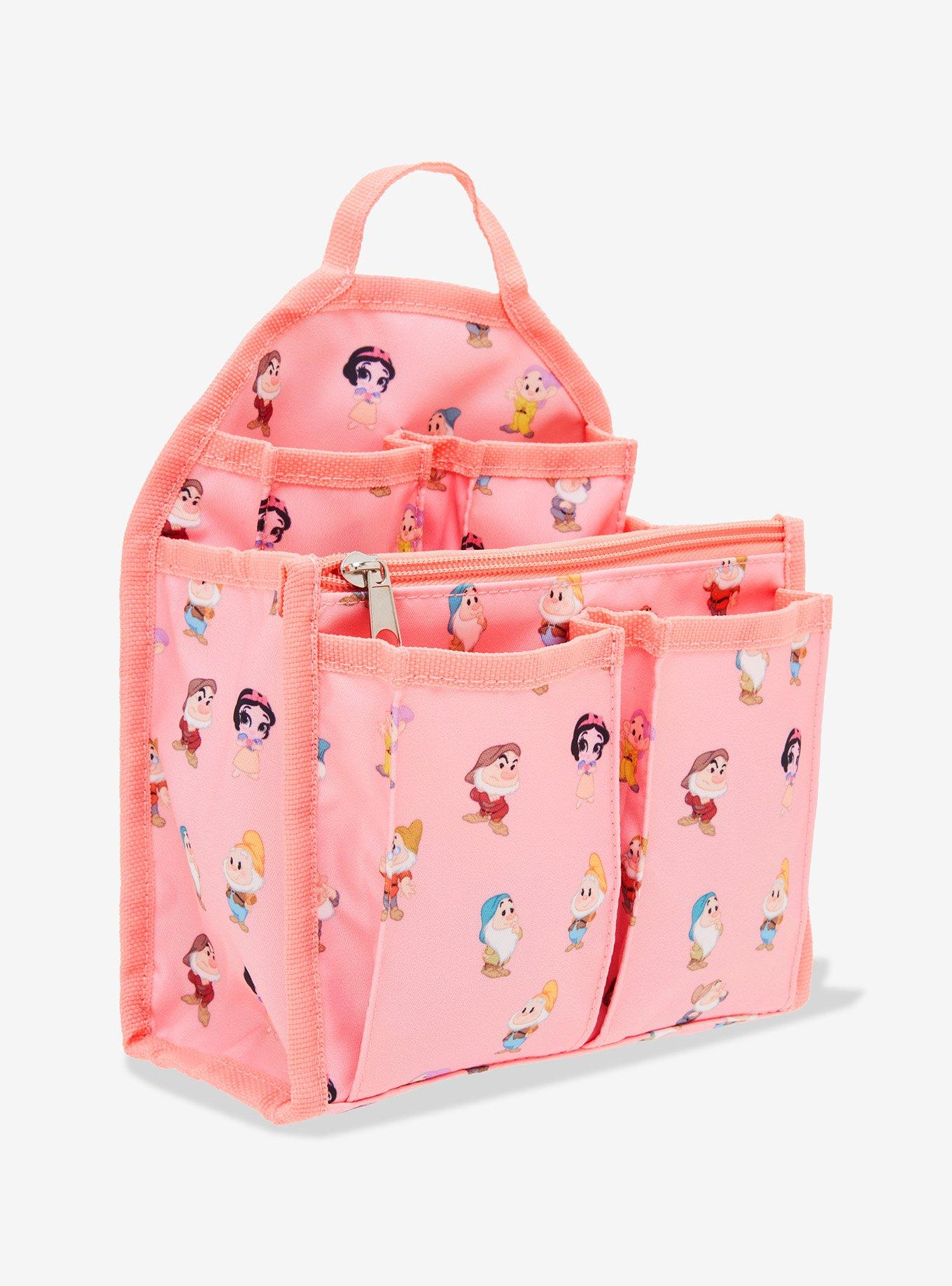 Disney Snow White and the Seven Dwarfs Character Allover Print Backpack Organizer - BoxLunch Exclusive, , alternate