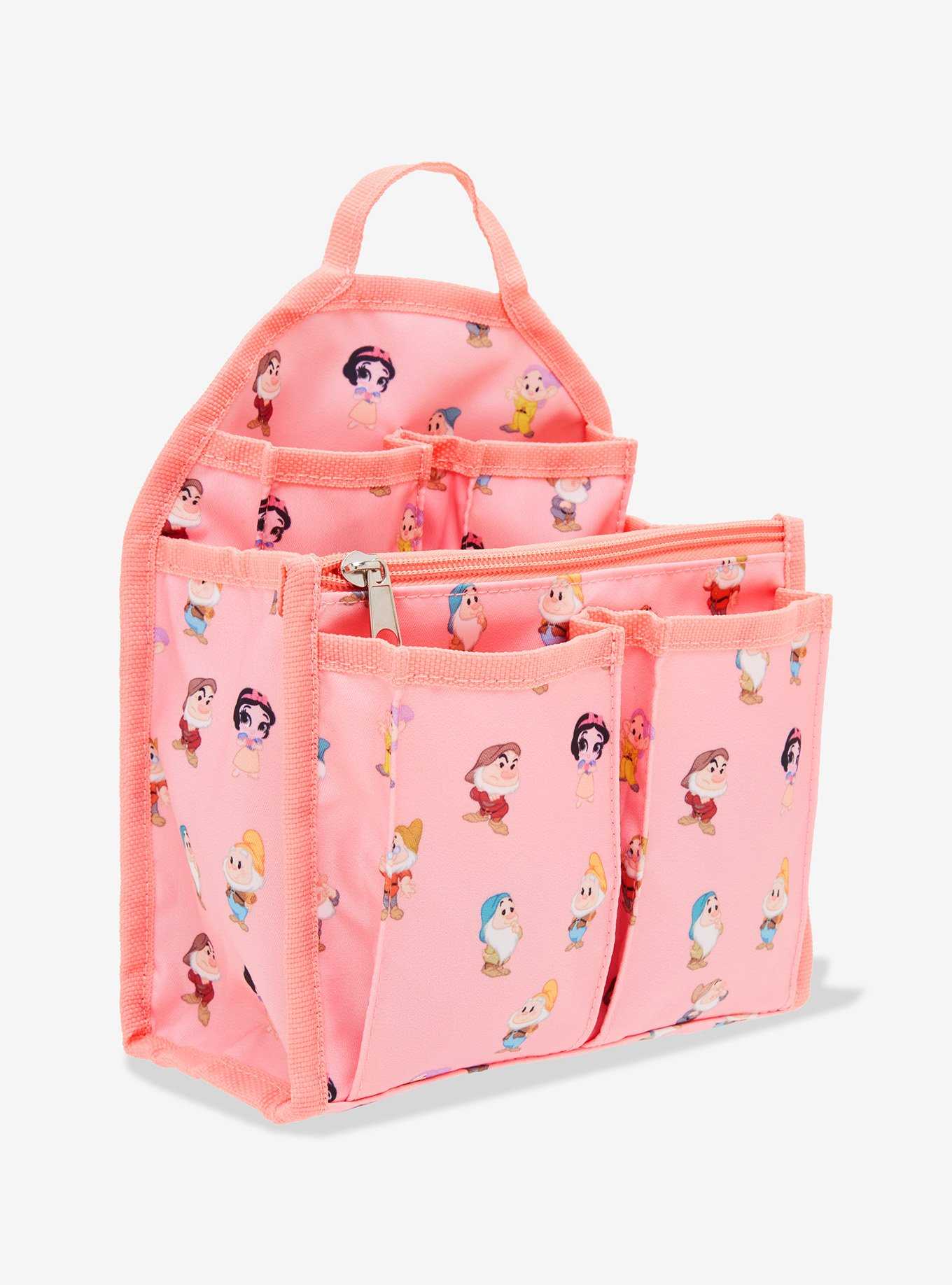 Disney Snow White and the Seven Dwarfs Character Allover Print Backpack Organizer - BoxLunch Exclusive, , hi-res