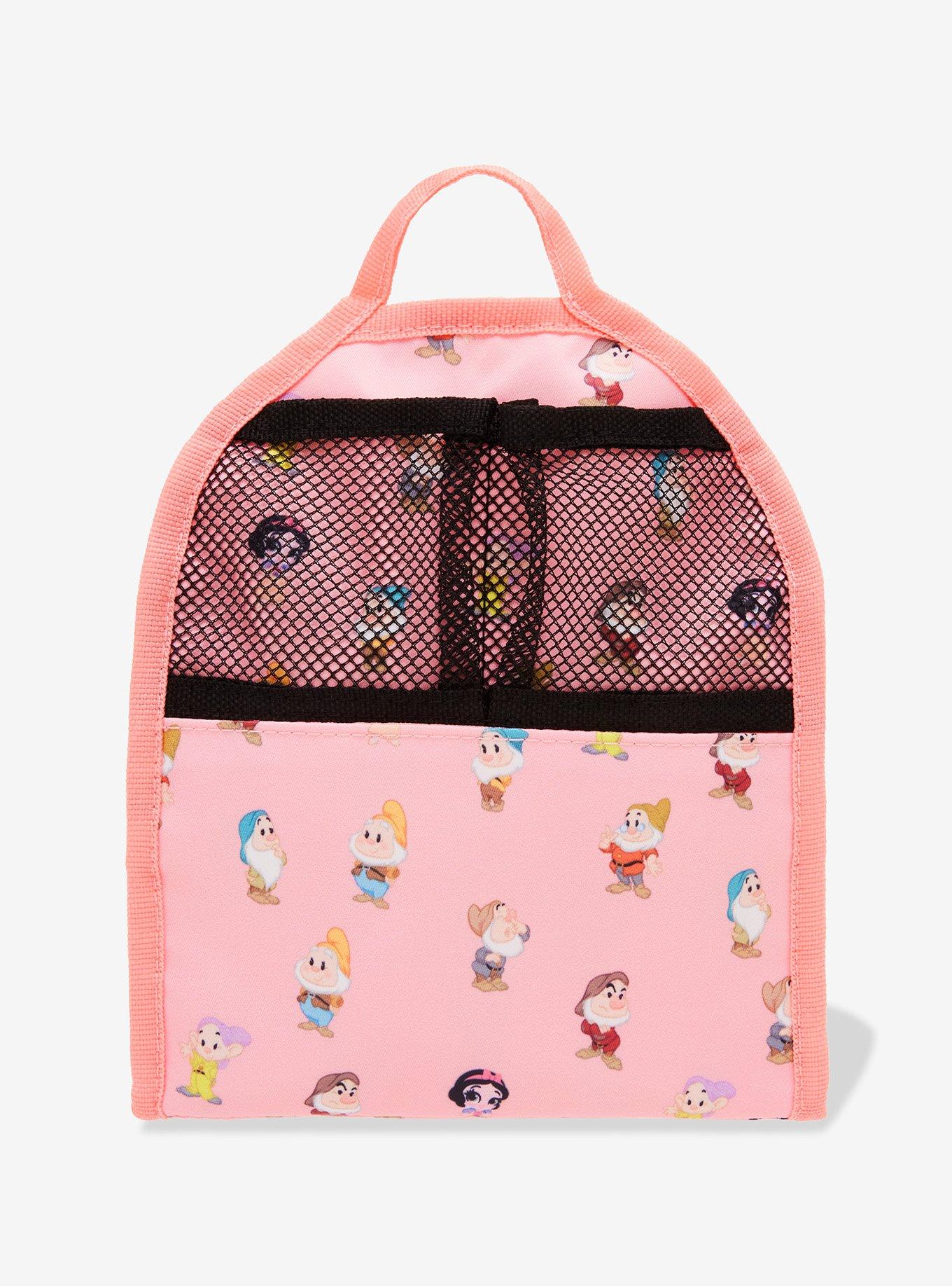Disney Snow White and the Seven Dwarfs Character Allover Print Backpack Organizer - BoxLunch Exclusive, , alternate