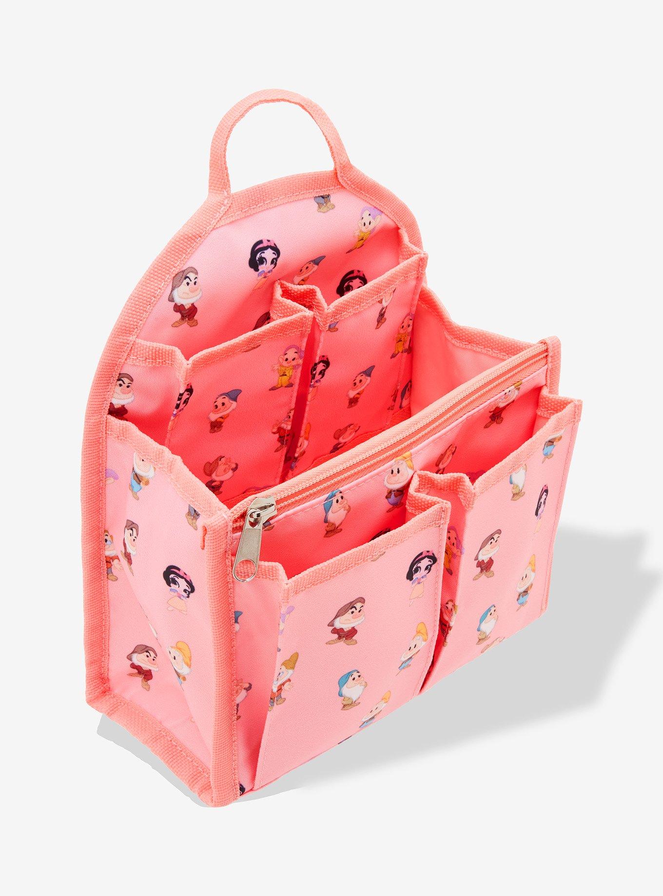 Disney Snow White and the Seven Dwarfs Character Allover Print Backpack Organizer - BoxLunch Exclusive, , alternate