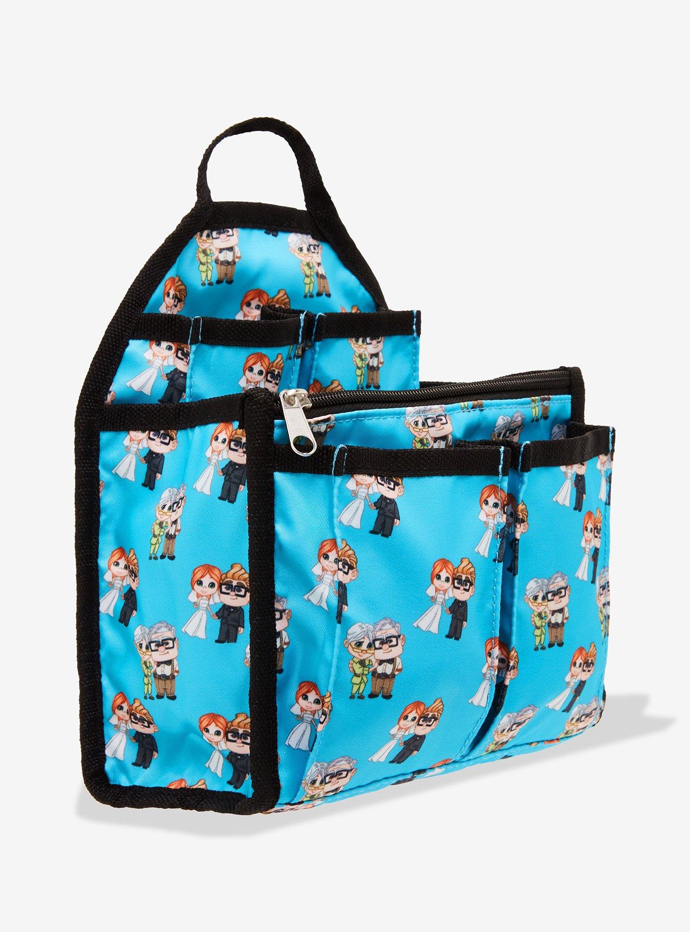 Disney Pixar Up Carl & Ellie Allover Print Backpack Organizer - BoxLunch Exclusive, , alternate