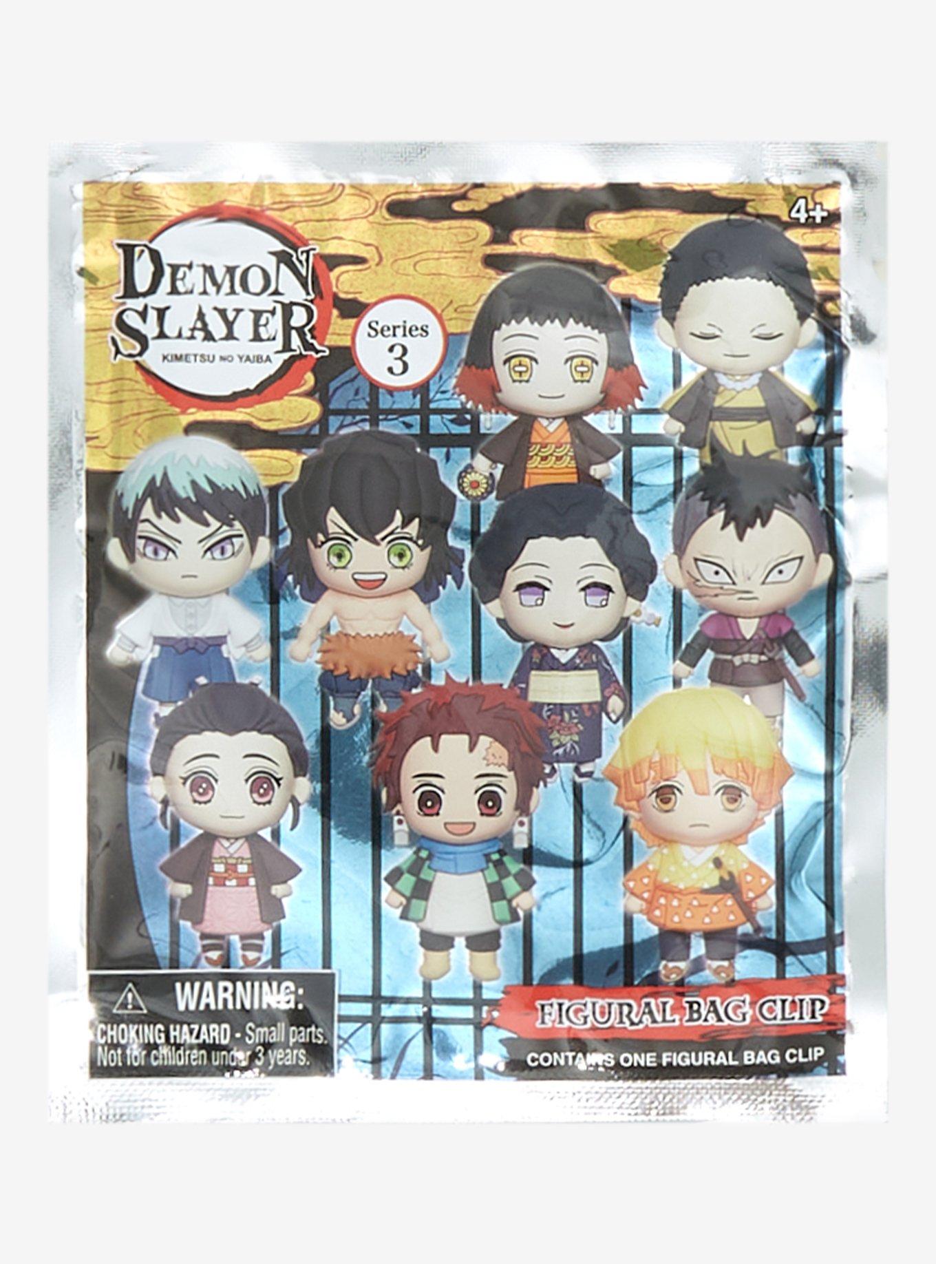 Demon Slayer: Kimetsu no Yaiba Characters Blind Bag Series 3 Figural Bag Clips, , alternate