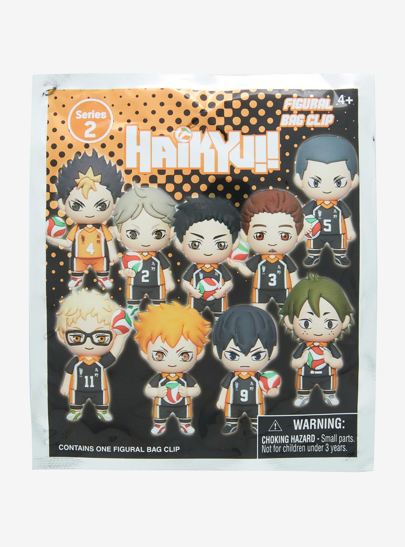 Haikyu!! Series 2 Karasuno High Crows Blind Bag Figural Bag Clip, , alternate