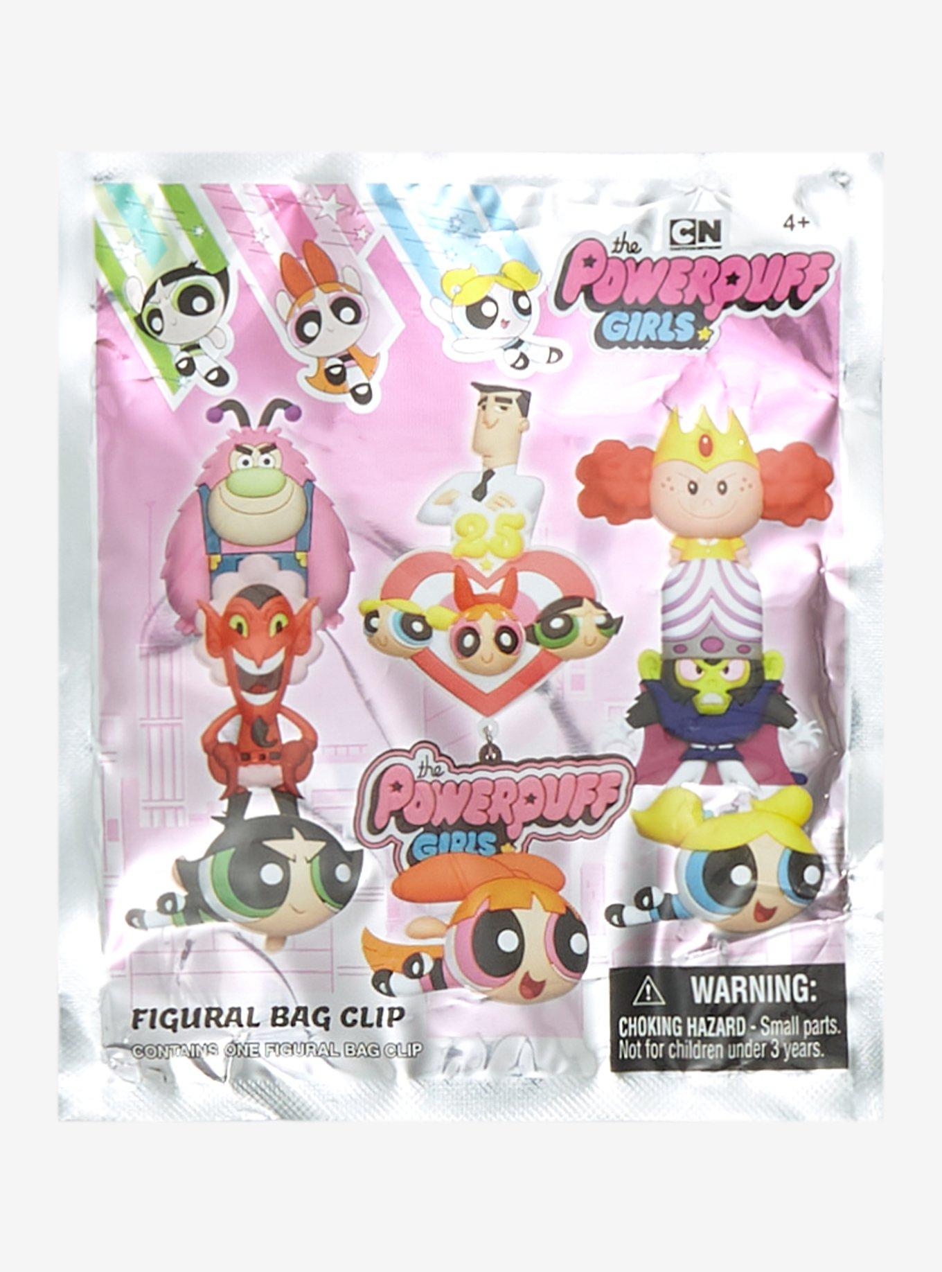 The Powerpuff Girls 25th Anniversary Characters Blind Bag Figural Bag Clip, , alternate