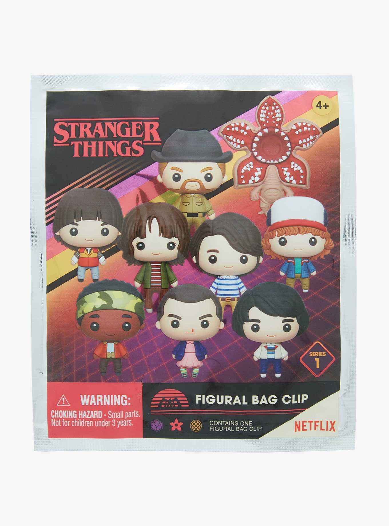 Stranger Things Characters Series 1 Blind Bag Figural Bag Clip, , hi-res