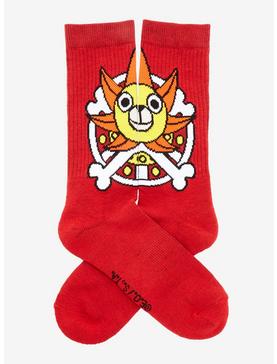 One Piece Thousand Sunny Crew Socks - BoxLunch Exclusive , , hi-res
