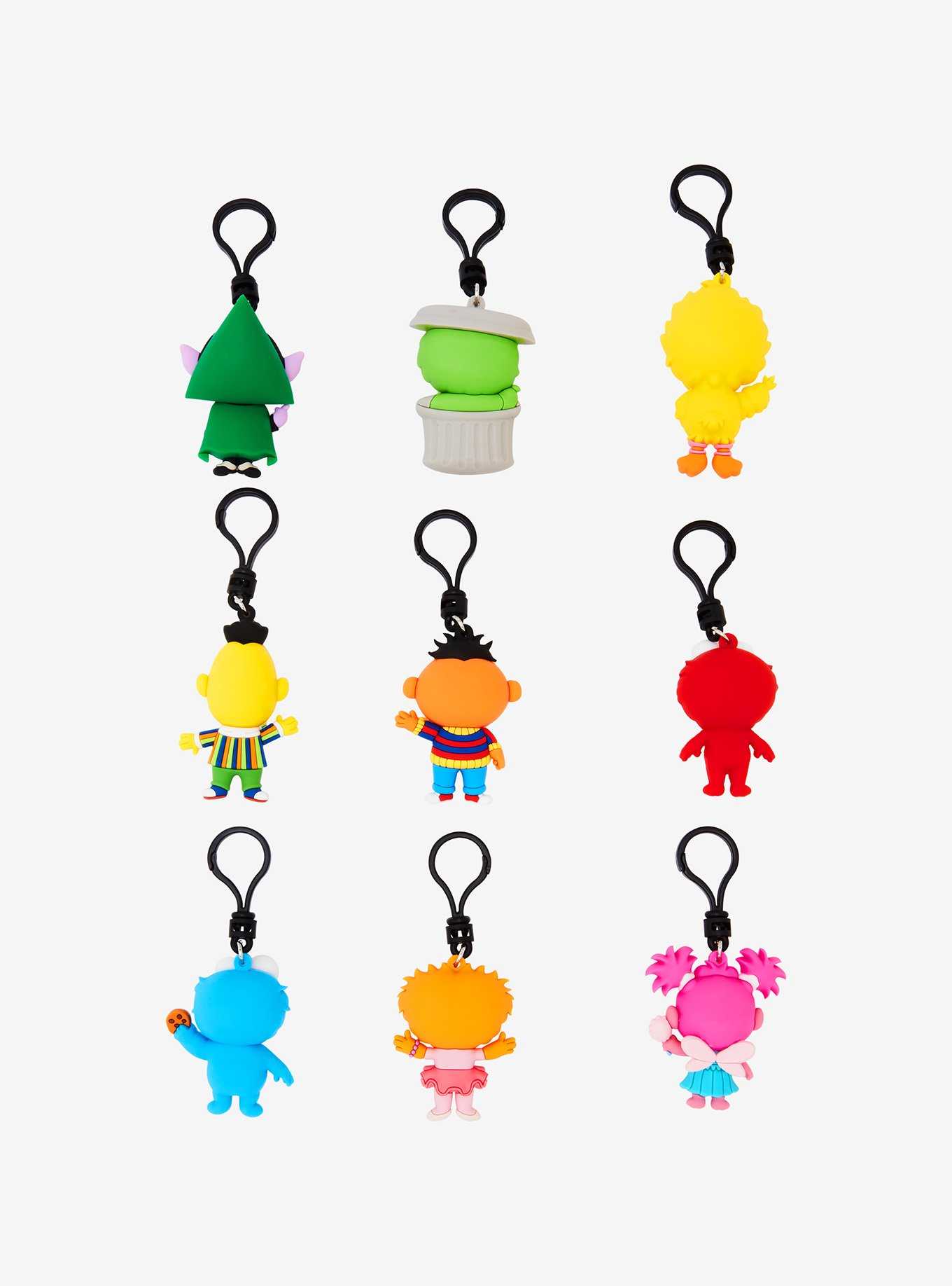 Sesame Street Characters Blind Bag Figural Bag Clip, , hi-res