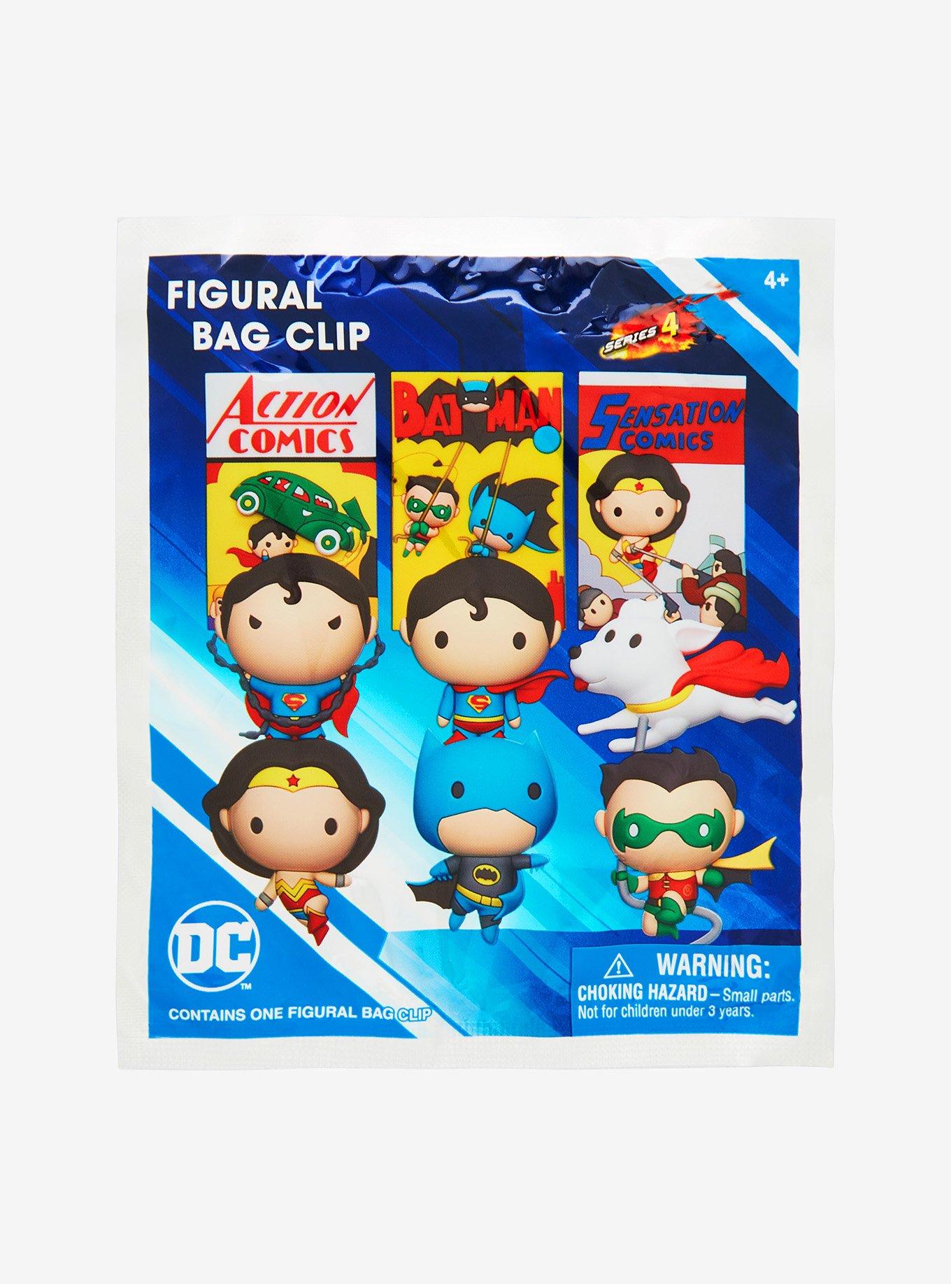 DC Comics Superheroes Series 4 Blind Bag Figural Bag Clip, , alternate