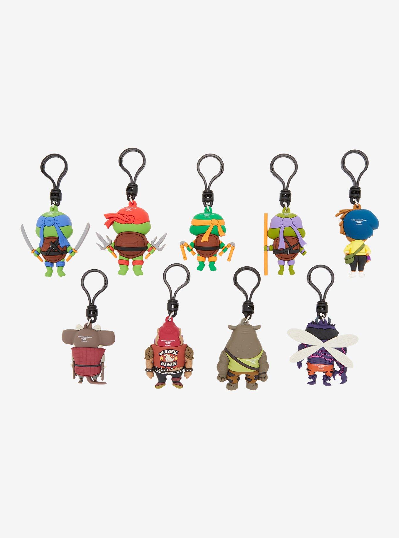 Teenage Mutant Ninja Turtles: Mutant Mayhem Characters Blind Bag Figural Bag Clip, , alternate