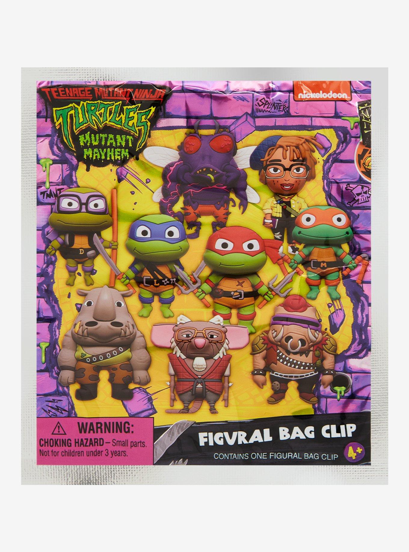 Teenage Mutant Ninja Turtles: Mutant Mayhem Characters Blind Bag Figural Bag Clip, , alternate