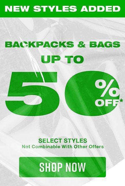 Shop Backpacks & Bags