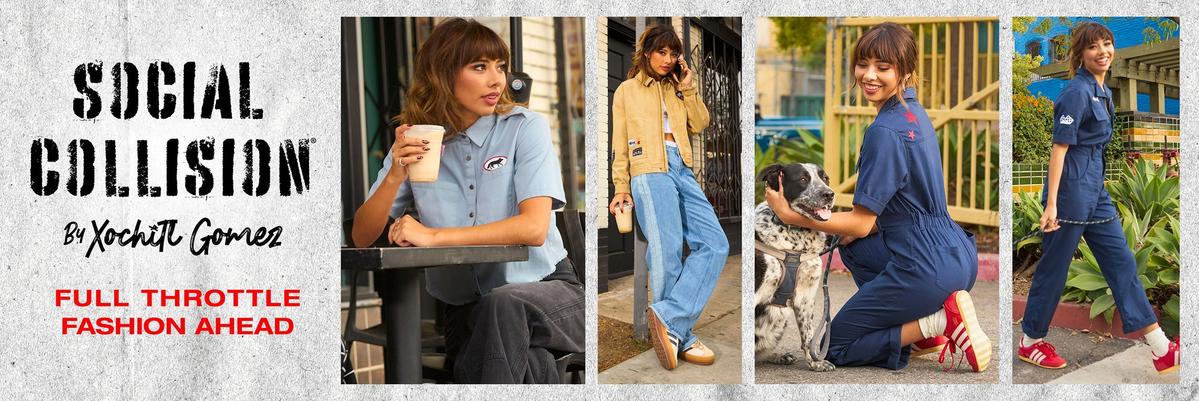 Xochitl Gomez wearing Social Collision styles