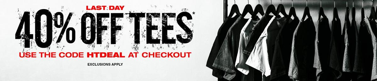 40% Off Tees