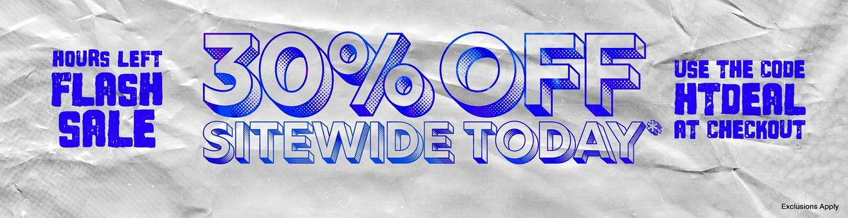 30% Off Flash Sale