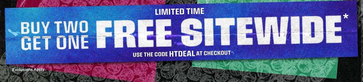 Buy Two, Get One Free Sitewide
