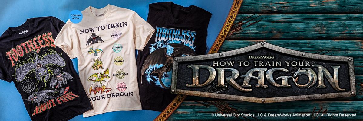 How To Train Your Dragon tees