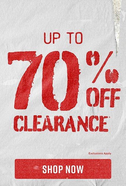 Shop Clearance