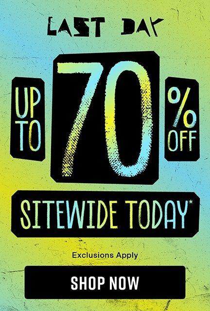 Shop Limited Time Sale
