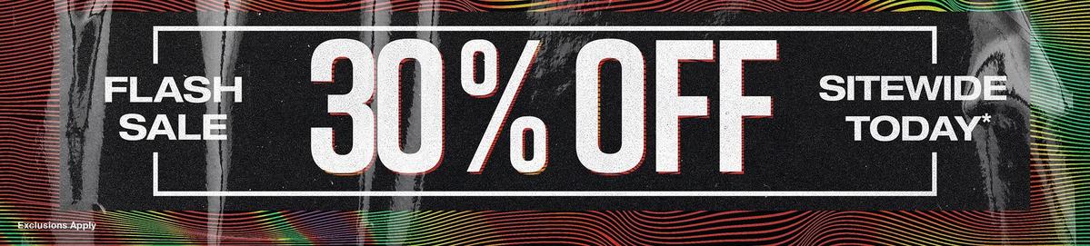 30% Off Sitewide