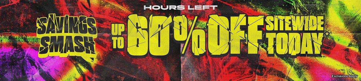Up To 60% Off Sitewide