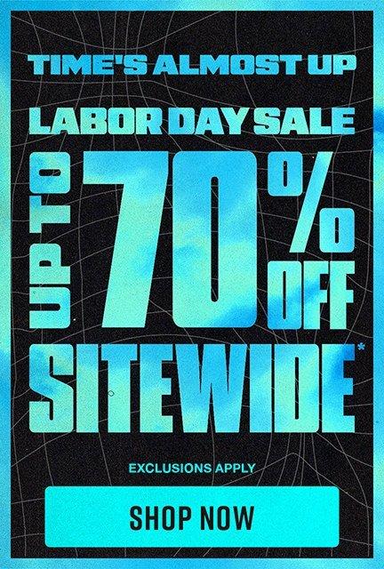 Shop Up To 70% Sitewide
