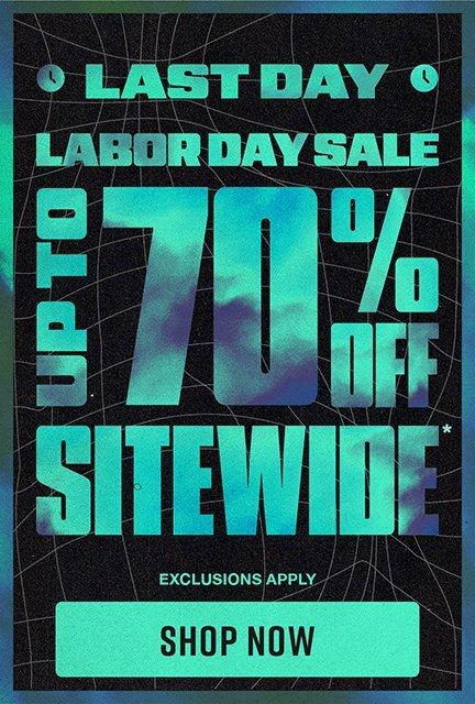 Shop Up To 70% Sitewide