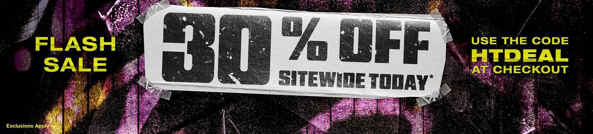 30% Off Sitewide