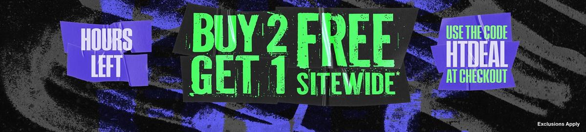 B2G1 Free Sitewide