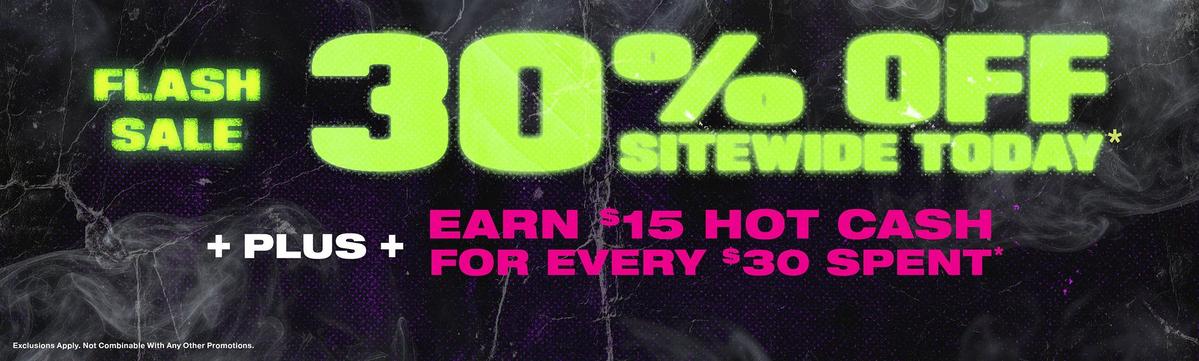 30% Off Sitewide