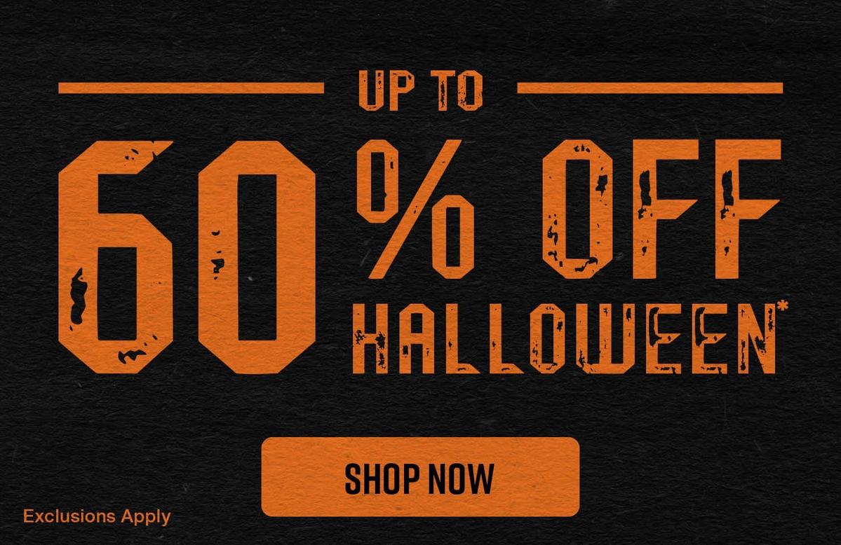 Up To 60% Off Halloween
