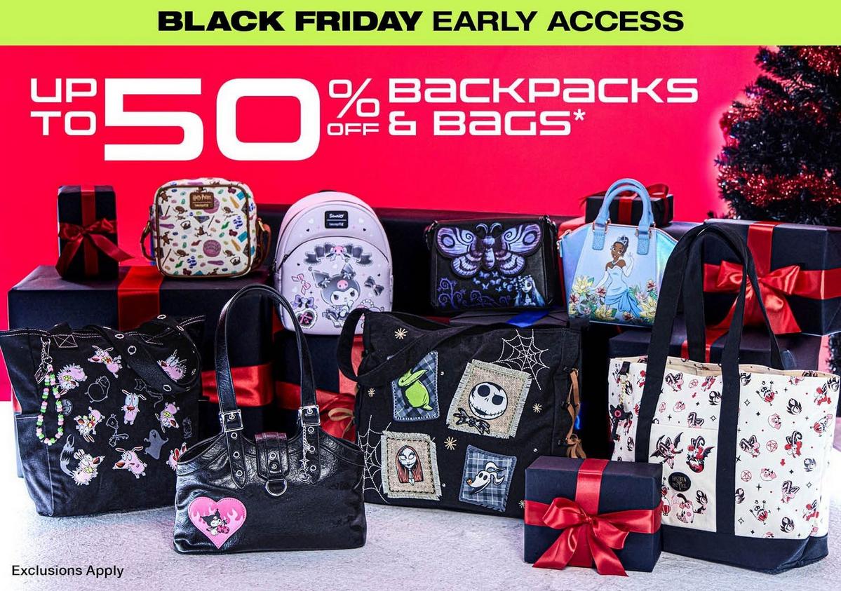Up To 50% Off Bags And Backpacks styles