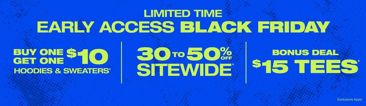 Black Friday Preview sale