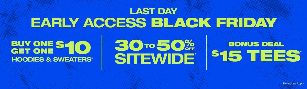 Black Friday Preview sale