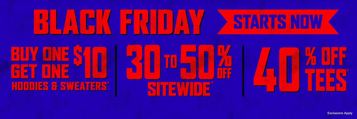 Black Friday sale