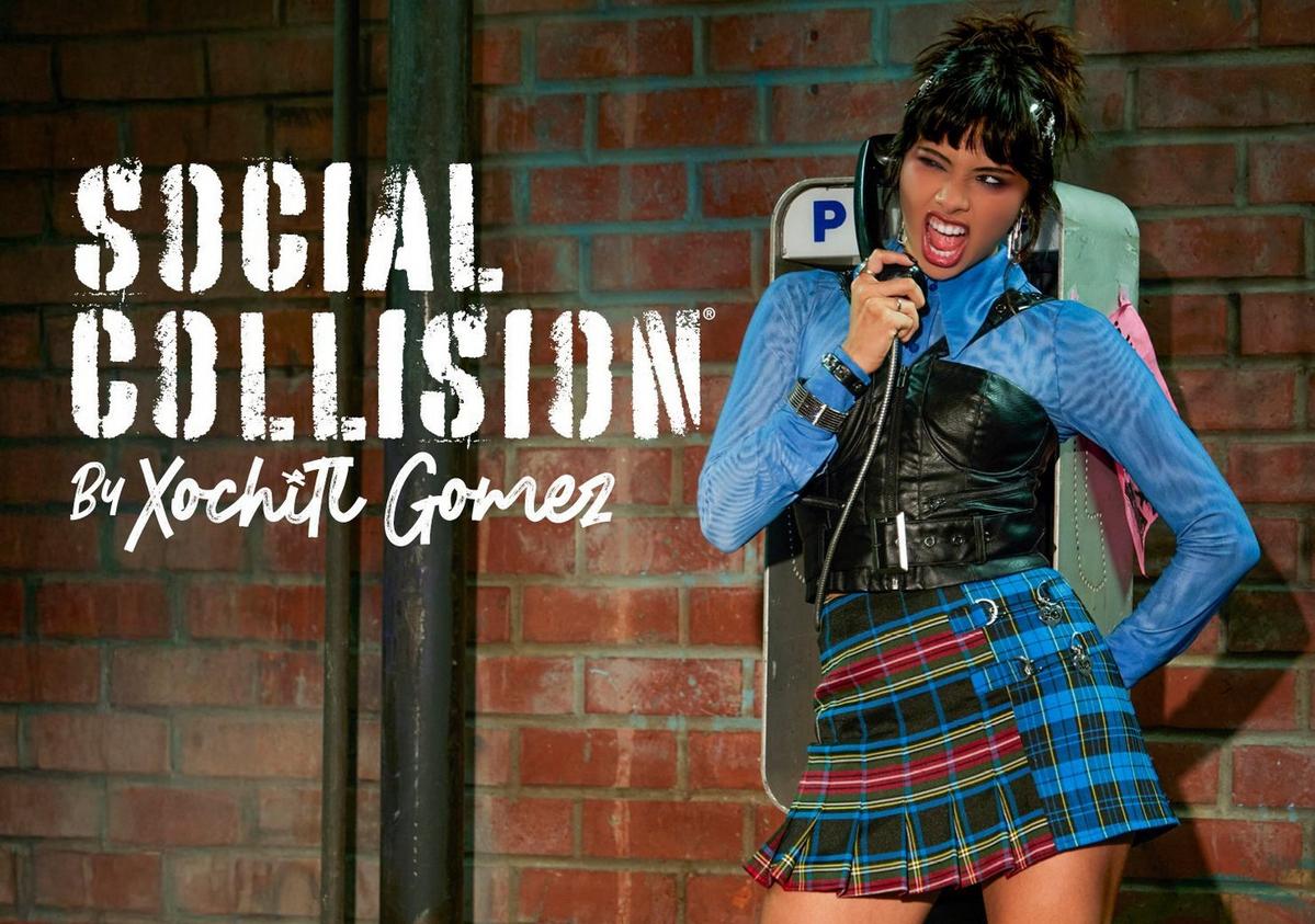 Xochitl Gomez Social Collision styles